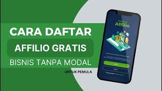 CARA DAFTAR AFFILIO GRATIS BISNIS TANPA MODAL BUAT PEMULA