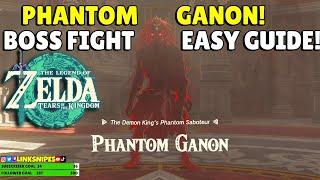 Zelda Tears Of The Kingdom  Phantom Ganon Boss Fight Guide  EASY  No Commentary