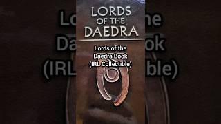 Lords of the Daedra IRL Collectible #merch #tes #skyrim #lore #book #elderscrolls #lootcrate