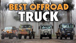 Truck 4x4 Battle UNIMOG vs IVECO vs HINO vs ISUZU