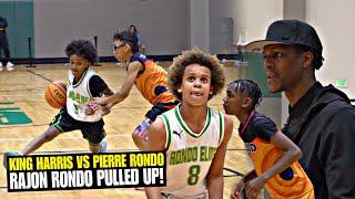 Rajon Rondo Pulled Up King Harris vs Pierre Rondo 2030 Matchup Trey Horton Get Saucey