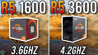 Ryzen 5 1600 vs Ryzen 5 3600 Tested in 2023  RTX 3070