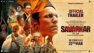 Swatantrya Veer Savarkar  New Trailer  22-3-2024  Randeep Hooda  Ankita Lokhande  Amit Sial