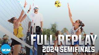 UCLA vs. LSU 2024 NCAA beach volleyball semifinals  FULL REPLAY