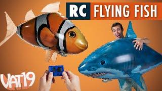 These Fish Can Fly?  Air Swimmers RC Flying Fish  VAT19