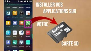 Comment installer une application sur une carte SD  #1 Option développeur