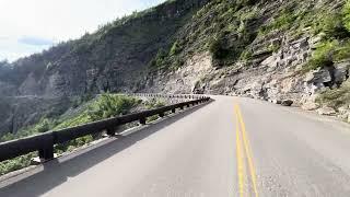 Biking Going-to-the-Sun Road Glacier National Park