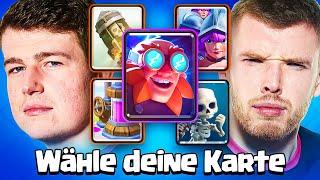 ️Das 1. MAL BIGSPIN vs. MORTEN in GEIER ROYALE... ESKALATION  Clash Royale Deutsch