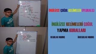 5. Sınıf İngilizce çoğul kelimelerPlurals İngilizce kelimeleri çoğul yapma kuralları