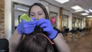 Hair Salon ASMR  Weird Hair Style at the End