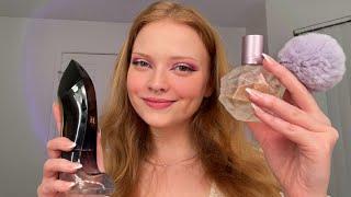 🩷ASMR  Showing you my Perfumes + Body Mists