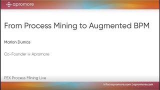 Apromore at PEX Live Process Mining 2022 On-Demand