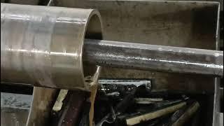 large bore seamless tube honing process