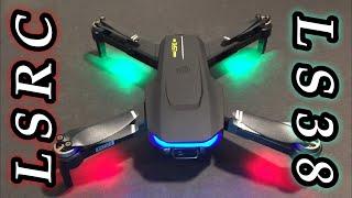 LSRC LS38 Foldable 5G wifi EIS GPS RC Quadcopter RTF Review and Flight Test