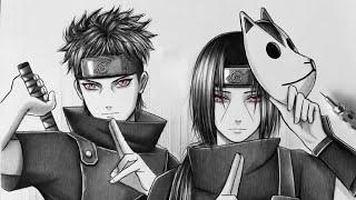 Shisui and Itachi Drawing