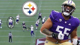 Film Room Steelers OT Troy Fautanu an ELITE ATHLETE