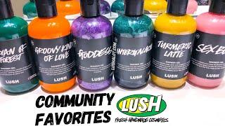 Lush Community Favorites Shower Gels Reviews & Sink Demos