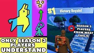 11 Things Only SEASON 3 Players Will REMEMBER  Fortnite Battle Royale