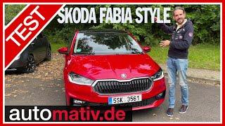Neuer Skoda Fabia Style 1.0 TSI 110 PS Cleverster Kleinwagen EVER? - Fahrbericht Review