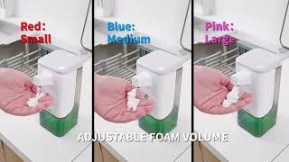 DARIS Диспенсер для жидкого мыла сенсорный дозатор Automatic Foam Soap Dispenser 600 мл