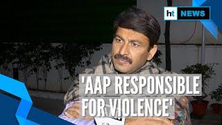 Jamia crackdown ‘Violence due to AAP Kejriwal’ says Manoj Tiwari