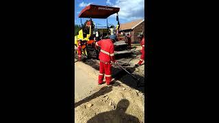 Streets Potholes Patching with Hot-Mix Asphalt