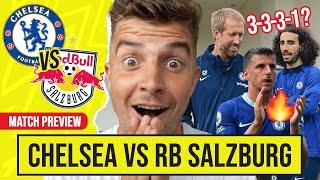 GRAHAM POTTER CONFIRMS NEW CHELSEA PLAYING STYLE  CHELSEA vs RB SALZBURG CHAMPIONS LEAGUE PREVIEW