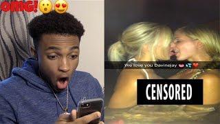 OPENING FAN SNAPCHATS GONE RIGHT NUDES AND MORE  Davine Jay