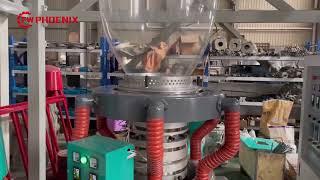 high quality LDPE rotary die head blown film machine film blowing machine testing
