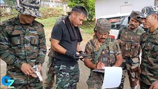 Indian Army HeadCounting Kuki Army Camp