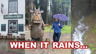 What to do when it RAINS in the LAKE DISTRICT  KESWICK Walk  WHINLATTER Hike