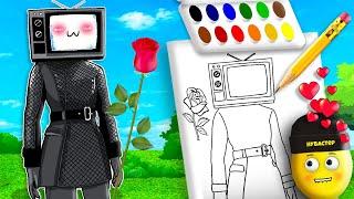 ТВ ВУМЕН ОЖИЛА ИЗ РИСУНКА В ROBLOX