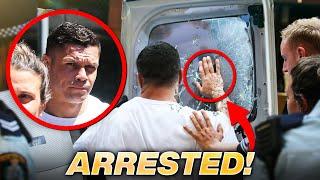 James Roberts STRIKES Police Vehicle  Former NRL Player Arrested