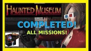 Taitos HAUNTED MUSEUM Arcade Coin Op Completed Panic Museum