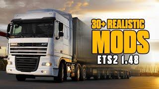 Ranking Top 30+ Realistic Mods From Best to Worst in ETS2 1.48  ETS2 Mods