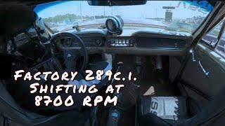 Bobby Fazio Super Stock SSL Stick Shift 1965 Mustang In-Car Atco Dragway High RPM