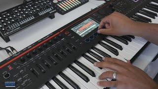 Roland JX-8P Model Expansion on the Fantom-06 Keyboard