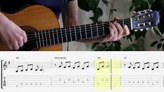 Любовь настала. Love is coming Raimonds Pauls. Guitar. Tabs. Chords. Notes