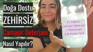 Evde Deterjan Yapmak  Zehirsiz Doğa Dostu Çamaşır Deterjanı Tarifi