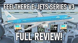 Full Review Feelthere Embraer E-Jets Series V3 for P3D V4