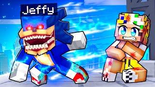 Jeffy Becomes A PROTECTIVE SHIN SONIC In Minecraft