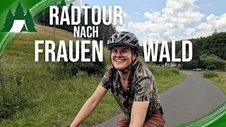 Radfahren in Thüringen von Ilmenau nach Frauenwald  Radtour über den Rennsteig