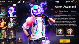 KAIROS AWAKENING  GOT  NEW KAIROS CHARACTER  FREE REWARDS  BUY 700.000 DIAMONDS  FREE FIRE 