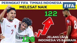 MELESAT NAIK RANKING FIFA JELANG INDONESIA VS BAHRAIN - Rangking FIFA Terbaru 2024