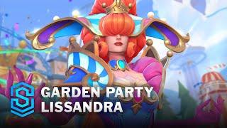 Garden Party Lissandra Wild Rift Skin Spotlight