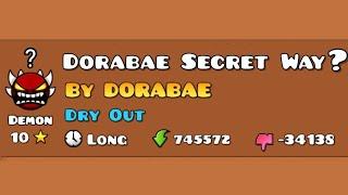 Dorabae Secret Way  Geometry Dash
