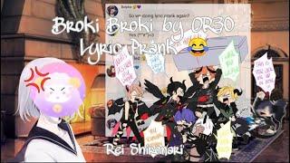 Obey Me Broki Broki by OR30 Lyric Prank ft. Demon Brothers