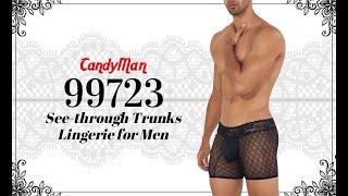 Candyman 99723 See through Trunks Mens Lingerie - Johnnies Closet