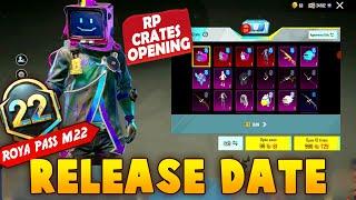 M22 ROYAL PASS RELEASE DATE  RP CRATE OPENING M21 ROYAL PASS  PUBG MOBILE