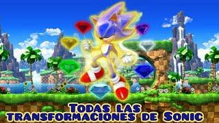 Todas las transformaciones de Sonic